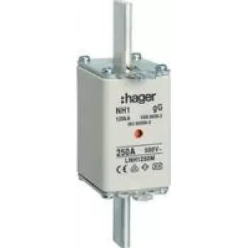 Hager LNH1250M. Largura: 135 mm, Profundidade: 135 mm, Altura: 64,5 mm (LNH1250M)