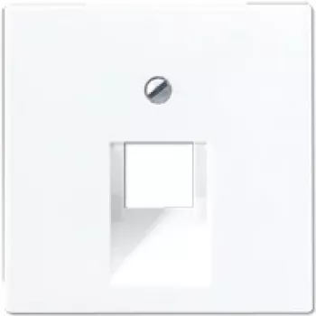 Adaptador de placa de parede JUNG A 569-1 BFPLUA WW — termoplástico branco, pack de 1