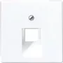Adaptador de placa de parede JUNG A 569-1 BFPLUA WW — termoplástico branco, pack de 1