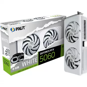 Placa gráfica Palit GeForce RTX 5060 White OC 8GB GDDR7