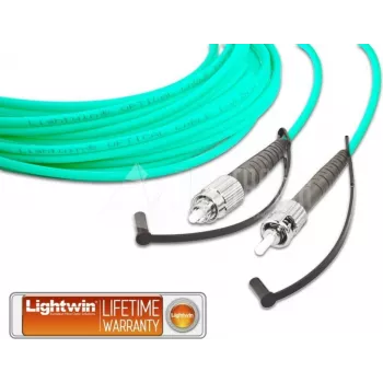 Lightwin cabo de ligação de fibra ótica simplex de alta qualidade, MM OM3, FC - ST (LSP-50 FC-ST 2.0 OM3)