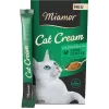Snack húmido para gatos Miamor Cat Cream frango com legumes, tubos de pasta 5×15 g, sem glúten, sem açúcar