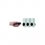 REV Ritter RC conjunto de tomadas 3+1, 3x1000 W, 433,92 MHz, prateado