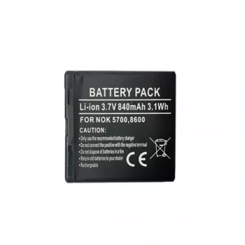 Bateria de substituição Extra Digital BP-5M para Nokia 5700 / 7390 3,7 V 1000 mAh
