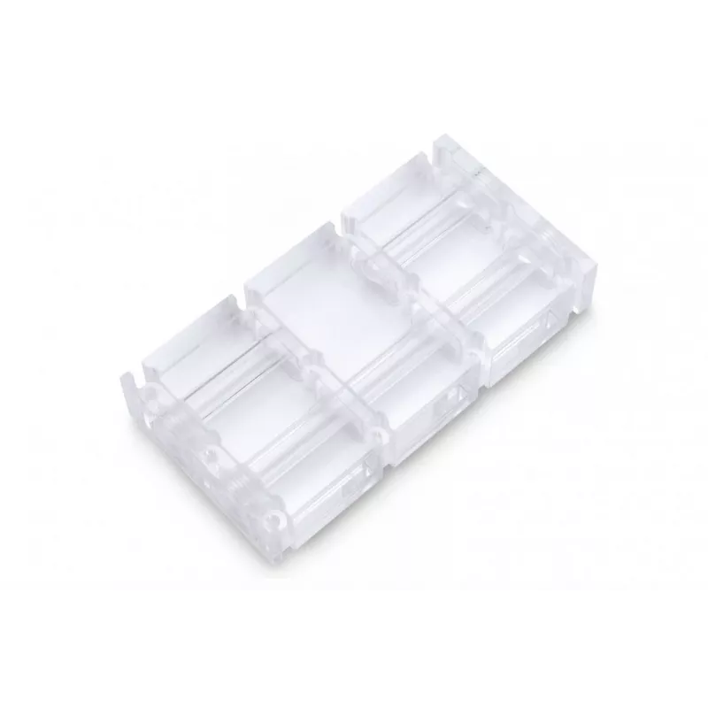 EK-Scalar Terminal Quad 2-Slot – plexi – ponte para bloco de água