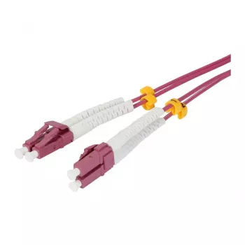 Synergy 21 cabo patch fibra ótica 2 fibras 0,25m LC-LC 50/125um OM4 AD 2mm proteção flexível anti-dobra - cabo - fibra multimodo (S217019)