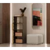 Cómoda ALMA, antracite/carvalho artisan