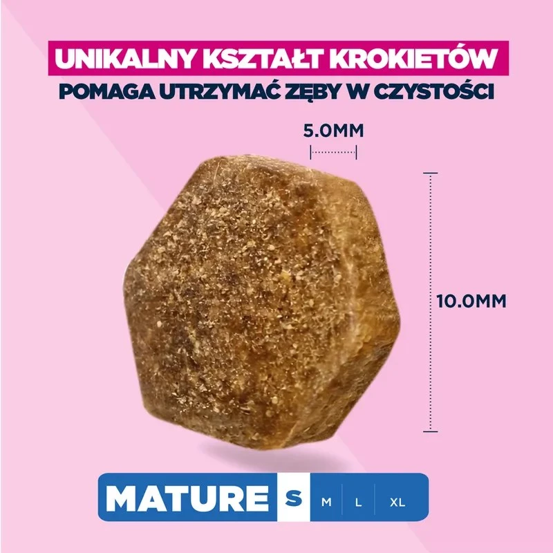 Comida seca para cães EUKANUBA Mature Small Chicken 3 kg — para cães adultos de raças pequenas