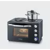 Forno torradeira Severin TO 2074 30L 2500W preto com grelhador