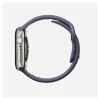 Pulseira Nomad Tempo Band lilás de borracha, compatível com smartwatch, 18 mm de largura, pulso 135–175 mm