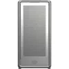 Caixa de PC Midi Tower Cooler Master MasterFrame 600 Mesh prateado — suporta ATX/EATX, 2×200mm frente, unidades 2,5