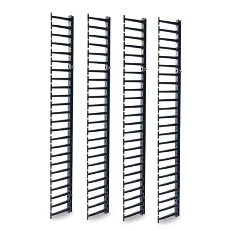 Gestão de cabos APC NetShelter, gestor de cabos vertical, para bastidores NetShelter SX Networking 48U, conjunto de 4 unid., 250 x 2045 x 170 mm