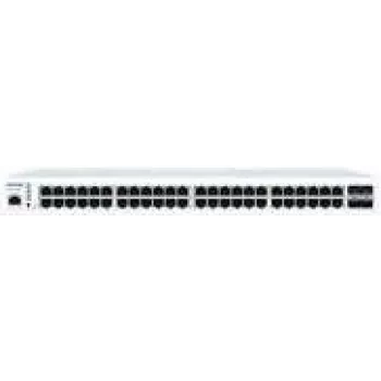 Sophos CS110-48P - switch - gerido - 48 x 10/100/1000 (PoE+) + 4 x 1 Gigabit / 10 Gigabit SFP+ - montagem em rack - PoE+ (410 W) - com 1 ano de suporte de switch