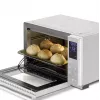 Forno compacto Caso Bake & Style 26 Touch 1500 W prateado – mini-forno para bancada, 26 cm de largura útil