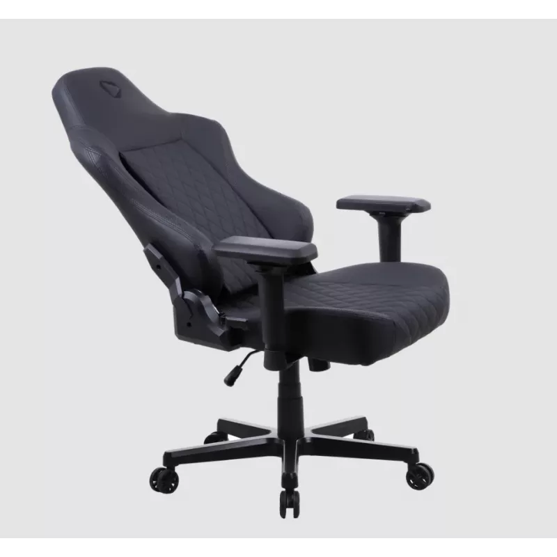 Cadeira gaming Onex FX8 Formula X — assento racing ergonómico, braços ajustáveis, função de inclinação e balanço, preto