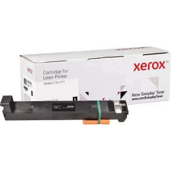 Xerox Everyday - preto - compatível - tinteiro toner (alternativa a: OKI 44318608) - para OKI C710cdtn, 710dn, 710dtn, 710n, 711cdtn, 711DM, 711dn, 71