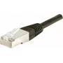 Cabo de rede Dexlan 858381 preto 7,5 m Cat6a S/FTP