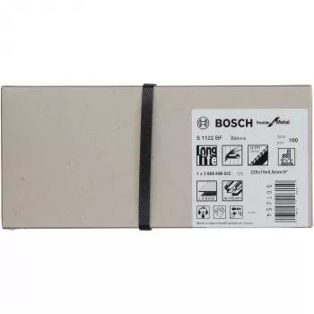 Bosch S 1122 BF, tubo, perfil, chapa grossa, 1,8 mm