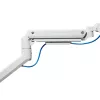 Suporte para monitor SILVERSTONE SST-ARM14 suporte VESA de altura ajustável para um monitor, prateado