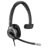 Headset monaural com fios USB Poly Mission 615 — peso 117,5 g