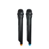 Sistema de áudio PLL FM USB/SD/BT 2xKaraoke FULL LED PartyBox