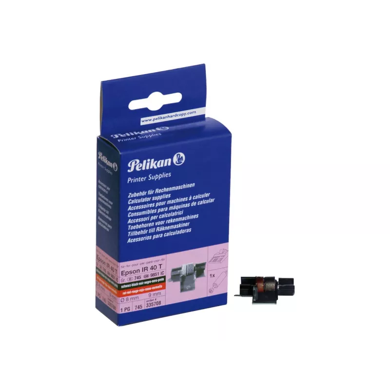 Fita Pelikan 335708 compatível com Citizen / Casio INR IR40T B/R