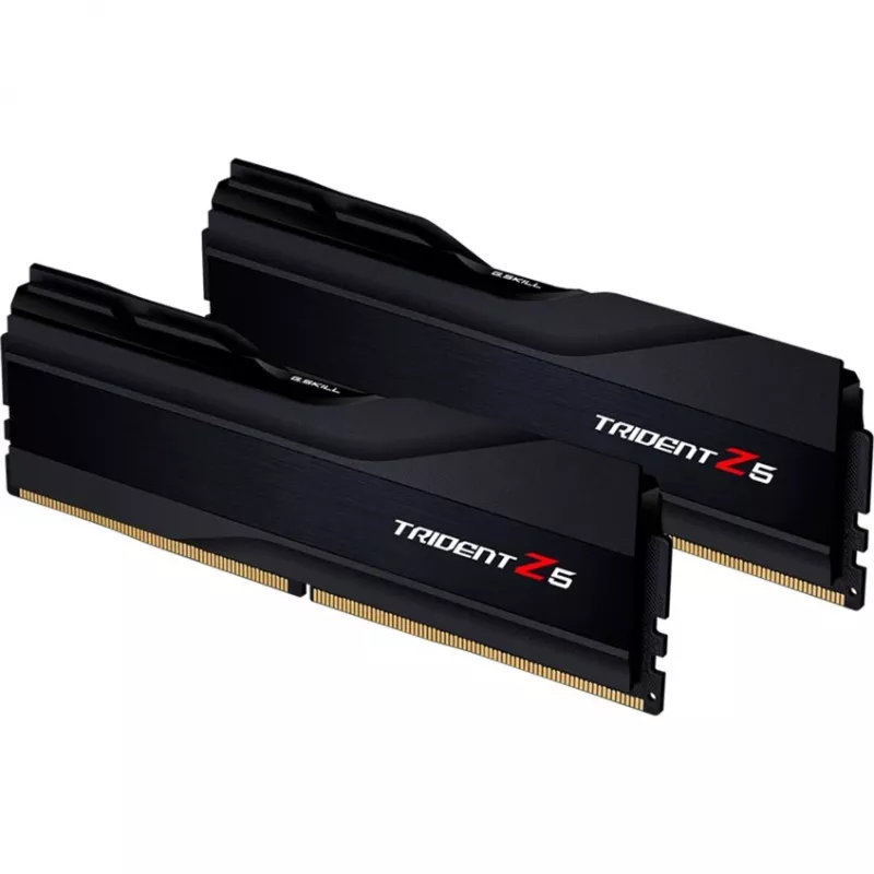 DIMM 64 GB DDR5-6000 (2x 32 GB) Dual-Kit, memória RAM preto, F5-6000J3040G32GX2-TZ5K, Trident Z5, INTEL XMP