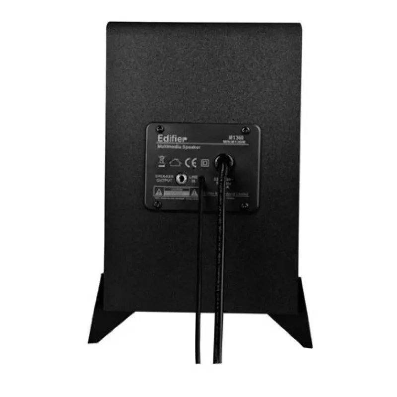 Edifier | M1360 | 8,5W RMS (2Wx2+4,5W) W | preto | 85 dB | 8.5 W | sistema de som 2.1