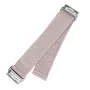 Fixed | Sporty Strap para Garmin QuickFit 22 mm | 160-210 mm | Ouro rosa | Nylon