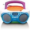 Rádio portátil Lenco SCD41 multicolor