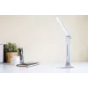 Candeeiro de mesa Hawk HW-LAMP01 branco LED com brilho regulável, braço ajustável