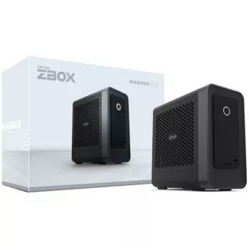 ZOTAC ZBOX MAGNUS ONE EU275070C, mini-torre, PC barebone, DDR5-SDRAM, PCI Express, Serial ATA III, Wi-Fi 7 (802.11be), 500 W