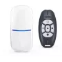 Detetor de movimento PIR com fios SATEL slim-DUAL-LUNA-PET – deteção até 13 m, alimentação CA, 100 mA, montagem compacta na parede (62×42×137 mm)