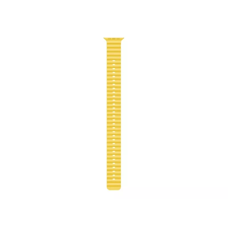 Pulseira Apple MQED3ZM/A acessório para smartwatch amarelo fluoroelastómero