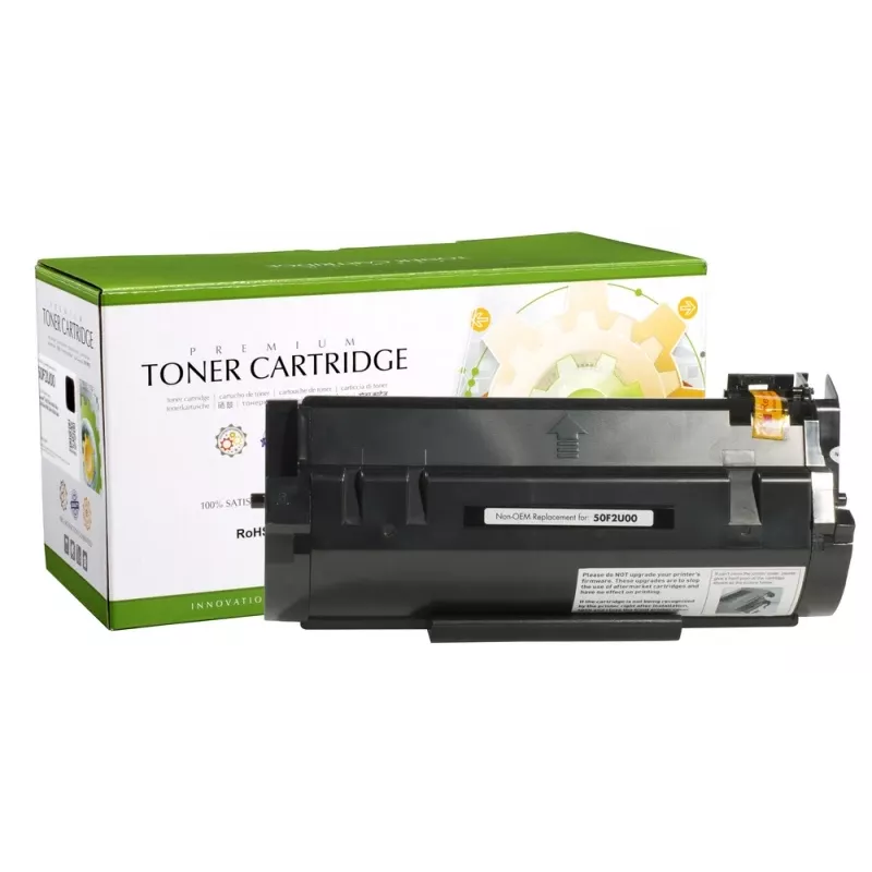 Compatível Static-Control Lexmark 502U preto, 20000 p. (50F2U00)