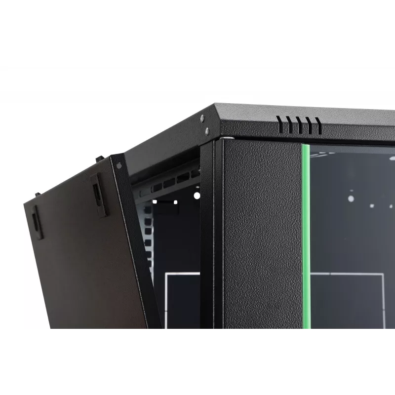 Armário de rede para montagem na parede DIGITUS Dynamic-N 9HE 19 polegadas 600x600 mm, IP20, fechadura com chave, não montado