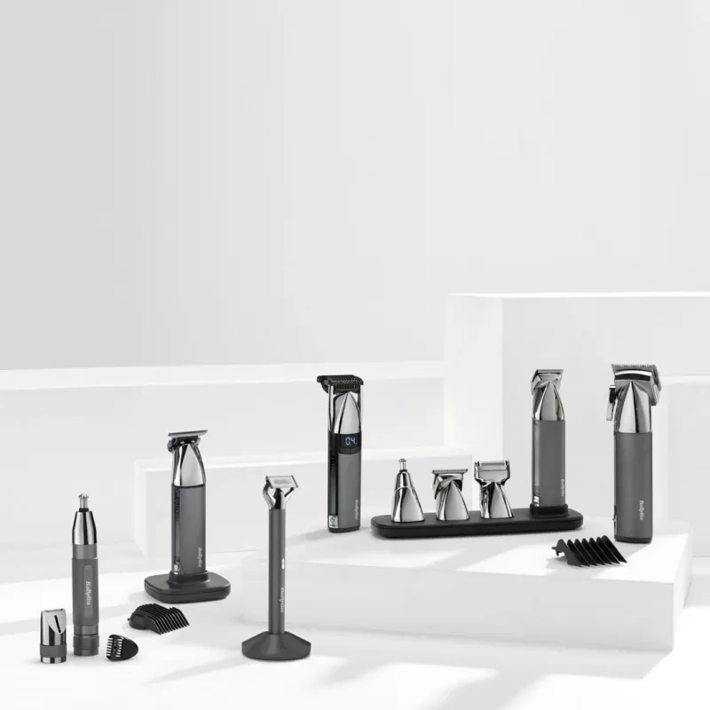 Aparador de barba BABYLISS OT996E com lâminas metálicas e definições de comprimento ajustáveis