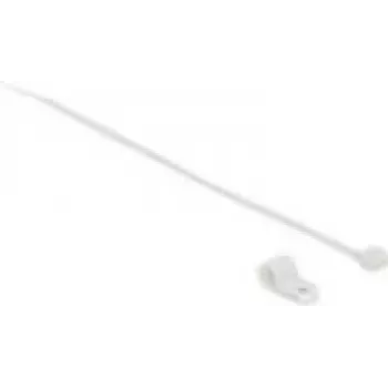 Abraçadeira com fixação por parafuso DeLOCK 18863 nylon branco 20 mm 10 unid.