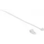 Abraçadeira com fixação por parafuso DeLOCK 18863 nylon branco 20 mm 10 unid.