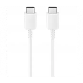 Samsung GP-TOU021RFC - Cabo USB - USB-C macho de 24 pinos para USB-C macho de 24 pinos - 1,8m - USB Power Delivery (3A, 25W) - Branco (GP-TOU021RFCWW)