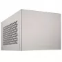 Caixa Mini-ITX SILVERSTONE SST-SG15S, caixa compacta de alumínio prateada