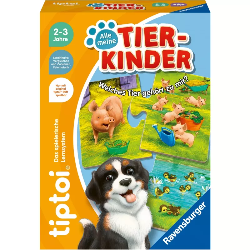 Jogo de tabuleiro Ravensburger tiptoi Alle meine Tierkinder