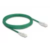 Cabo de rede DeLOCK RJ45 Cat.6A ficha para ficha 3 m verde