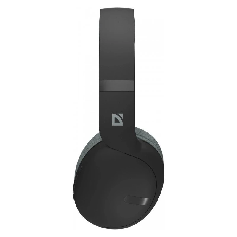 Defender FreeMotion B480 63480 auscultadores sem fios supra-auriculares, Bluetooth 5.3, USB-C, AUX, microSD, até 14 h, 20-20000 Hz, pretos