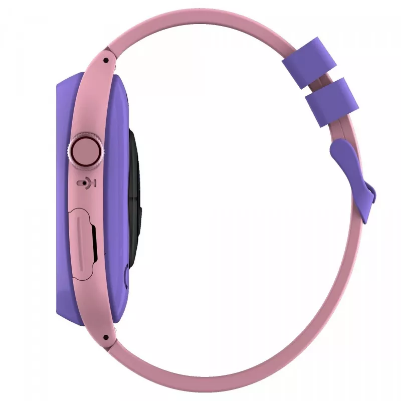 Smartwatch Garett Kids Essa 2 4G rosa — relógio infantil com GPS, função de chamada, SOS
