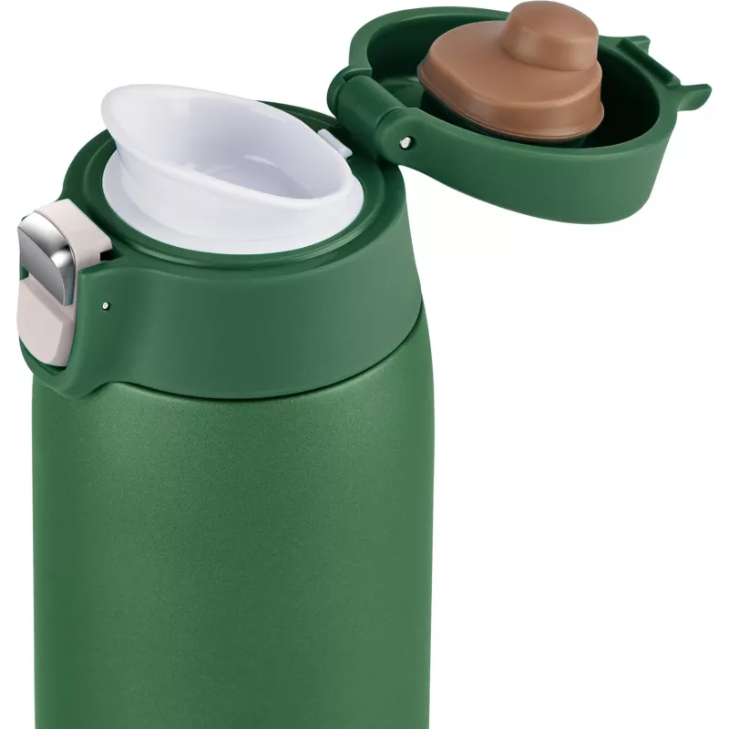 Caneca de viagem EMSA N2151900, verde-escuro, 0,4 L, tampa articulada