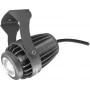 Pinspot LED EUROLITE PST-10W turquesa projetor de 10W para iluminação de palco e eventos