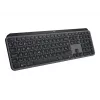 Teclado Logitech MX Keys S RF Wireless + Bluetooth QWERTZ suíço grafite (920-011571)