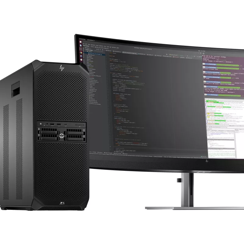 Estação de trabalho HP Z6 G5 A - Torre - 4U - 1 x Ryzen ThreadRipper PRO 7955WX / 4.5 GHz - RAM 64 GB - SSD 2 TB - HP Z Turbo Drive, NVMe, TLC - sem gráfica