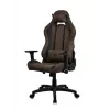 Cadeira gaming Arozzi Torretta SuperSoft – ergonómica castanha, design de suporte